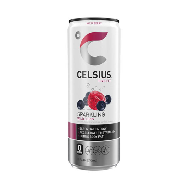 Celsius Sparkling Wild Berry, Energy Drink