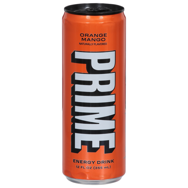 Prime Energy Drink, Orange Mango