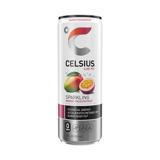 Celsius Sparkling Mango Passionfruit, Energy Drink