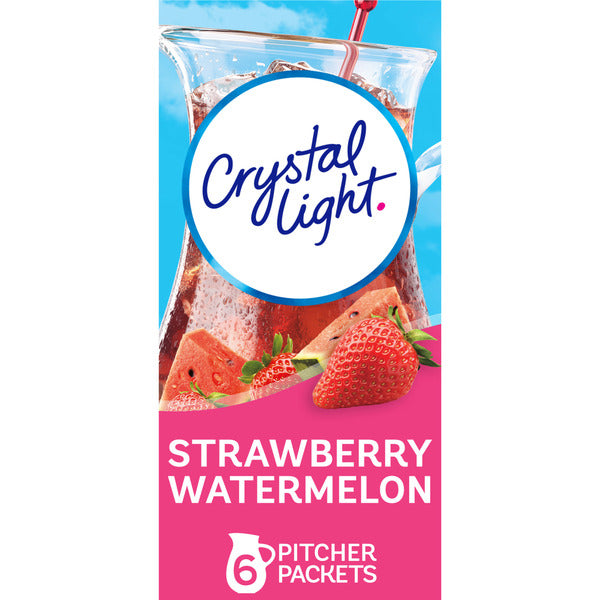 Crystal Light Strawberry Watermelon Artificially Flavored Powdered Drink Mix