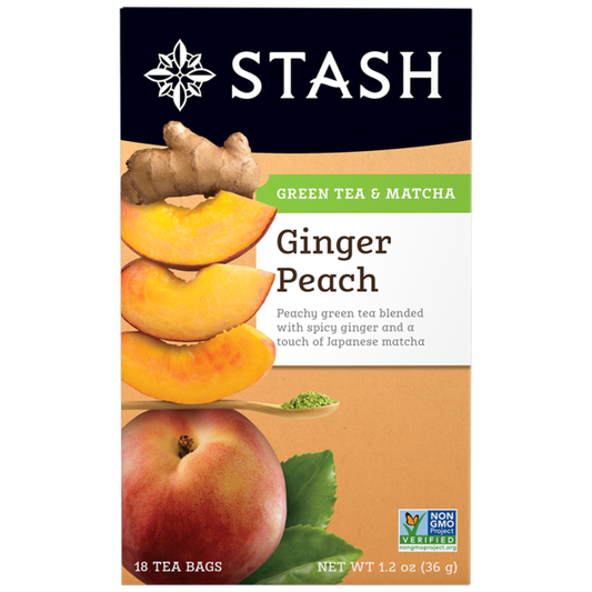 Stash Ginger Peach with Matcha Green Tea