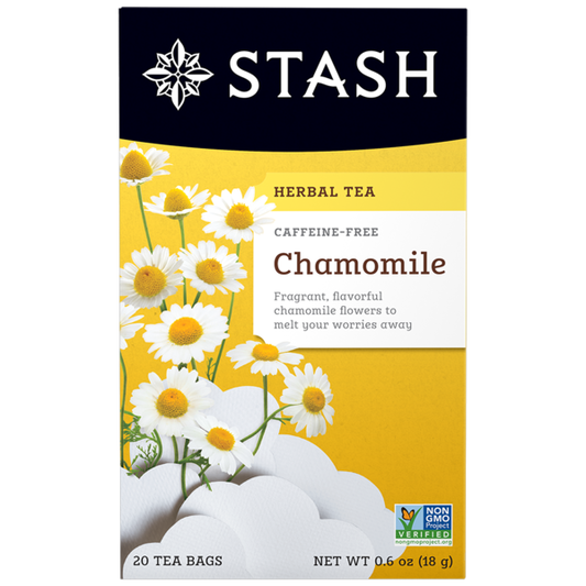 Stash Chamomile Herbal Tea, Caffeine Free